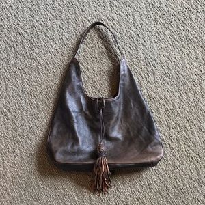Banana Republic Cow Leather Hobo Bag